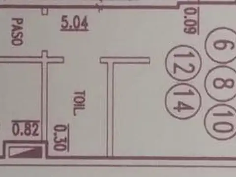 Departamento en Alquiler de 1 dormitorio