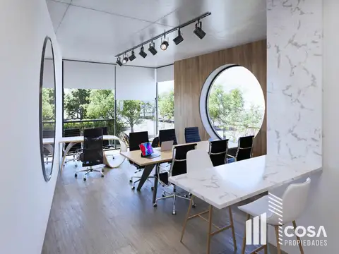 Oficina Monoambiente con 1 baño