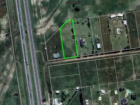 Terreno en Venta en Chascomus, USD 35.000