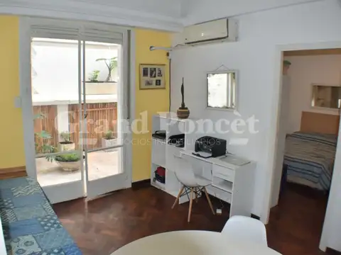 Departamento 2 ambientes con 1 baño
