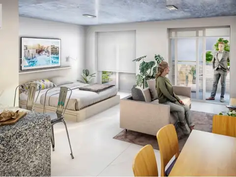 Departamento en Venta de Monoambiente