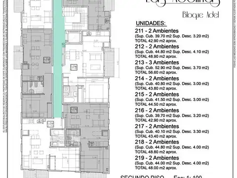 Departamento en Venta de 2 ambientes