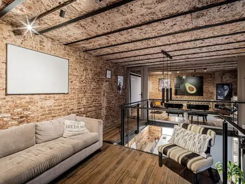 Depto Tipo Casa 3 ambientes con 2 baños