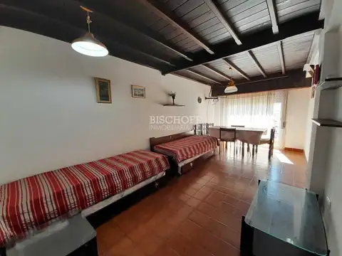 DEPARTAMENTO MONOAMBIENTE, BALCON LATERAL CON VISTA AL MAR