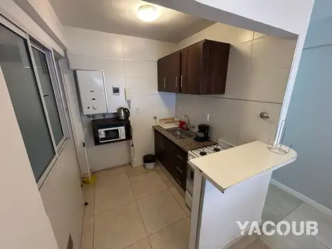 Departamento 2 ambientes con 1 baño