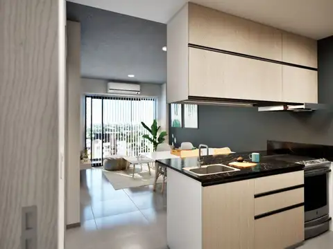 VENTA DEPARTAMENTO DOS AMBIENTES FLORESTA EN POZO