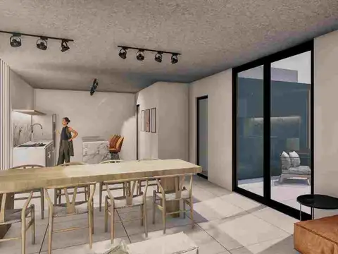 Departamento 3 ambientes con 1 baño