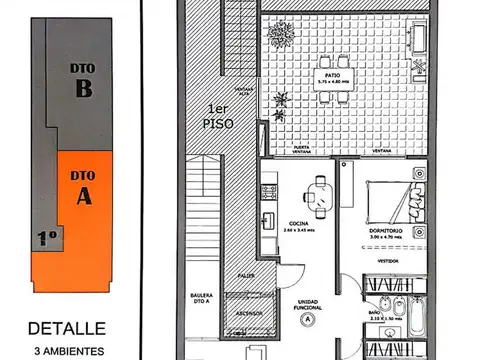 Viacava 1363 , Piso 1
