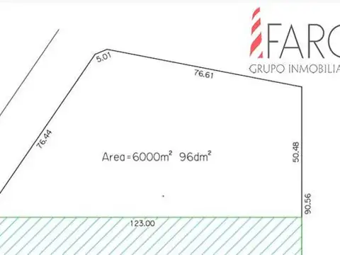 Gran lote en esquina !