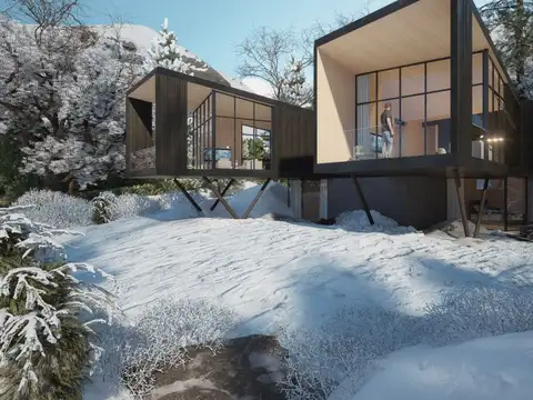 Casa 3 ambientes con 2 baños