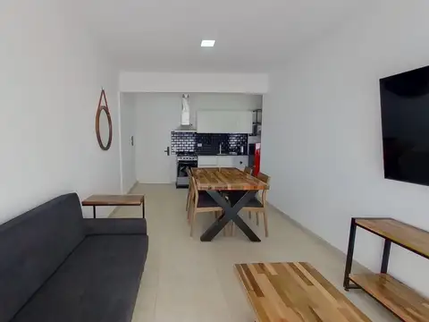 Departamento 2 ambientes con 1 baño
