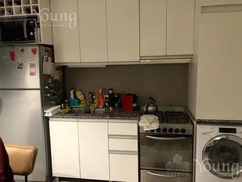 Departamento 2 ambientes con 1 baño