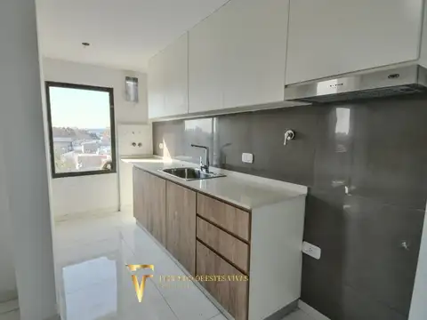 Departamento 2 ambientes con 1 baño