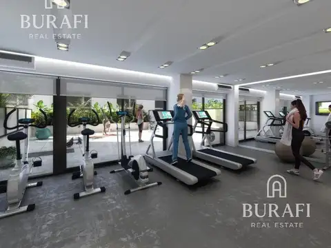 Departamento Monoambiente con 1 baño