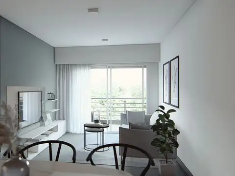 Departamento 2 ambientes con 1 baño