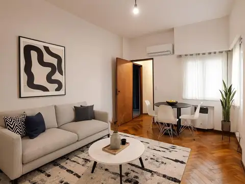 SANCHEZ DE BUSTAMANTE 2400 DEPTO 2 AMBIENTES VISTA ABIERTA.