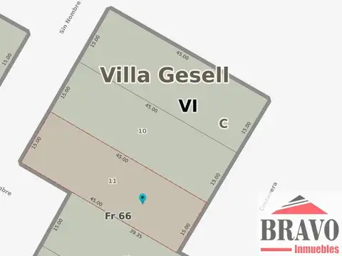 LOTE UNIFAMILIAR DE 675 M2 SOBRE PLAYA - Mar de las Pampas | Cod.0681 |