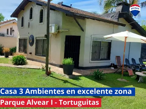 CASA 3 AMBIENTES VENTA PARQUE ALVEAR 1 TORTUGUITAS