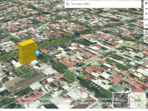 Terreno en Venta en Villa del Parque, USD 220.000