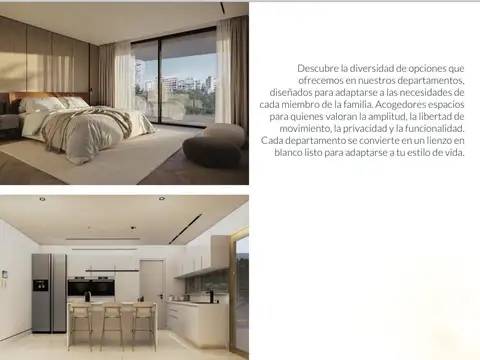 Departamento 4 ambientes con 3 baños