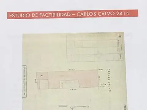 Carlos Calvo 2414,  entre Matheu y Alberti, San Cristobal, CABA.