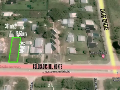 Colorados del Monte e/ Carlos Cuartas y Rio Gualeguaychú