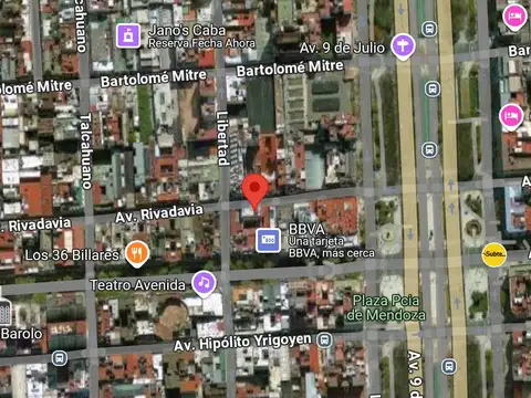 Avenida Rivadavia e/ 9 de Julio y Santa