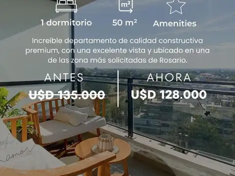 1 DORMITORIO TORRE AREALIS RENTA INMEDIATA