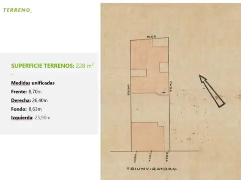 Terreno en Venta de 225,0 m2