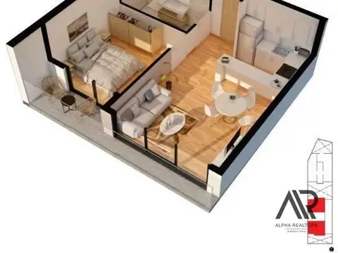 Departamento en Venta de 2 ambientes