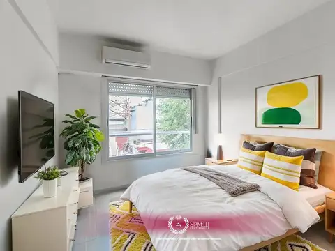 Venta departamento 2 ambientes 48M² con balcón al frente en Villa General Mitre / Paternal parrilla