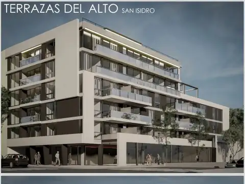 VENTA Depto A ESTRENAR 2 amb + balcón + cochera en San Isidro