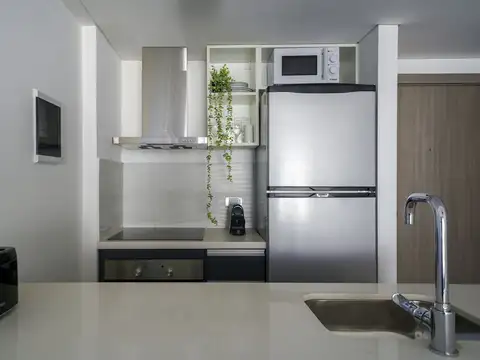 Departamento 2 ambientes con 2 baños