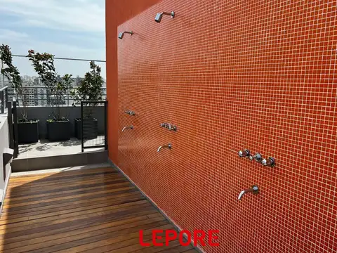 Departamento 2 ambientes con 2 baños