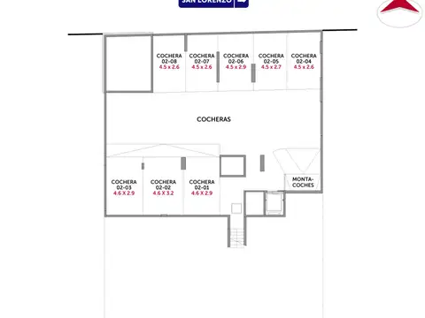 Cochera en Venta Cubierta