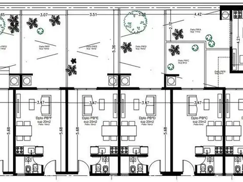 Departamento en Venta de Monoambiente