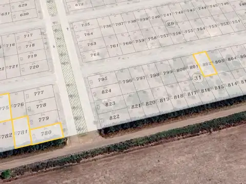 Terreno en Venta 30  mts Fondo