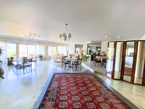 Departamento de 6 Ambientes - Piso Lujoso - 2 Cocheras - Vista Abierta