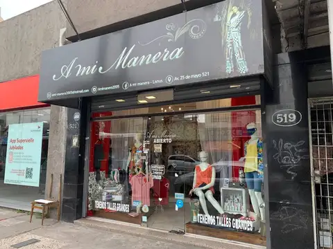 RESERVADO  LOCAL de 45m2 cub. a 5 cuadras de la Estación, zona bancaria y comercial!