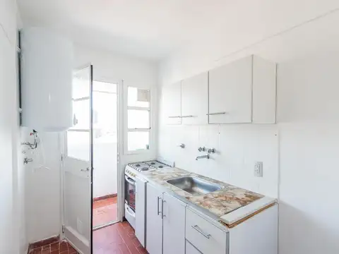Departamento 2 ambientes con 1 baño