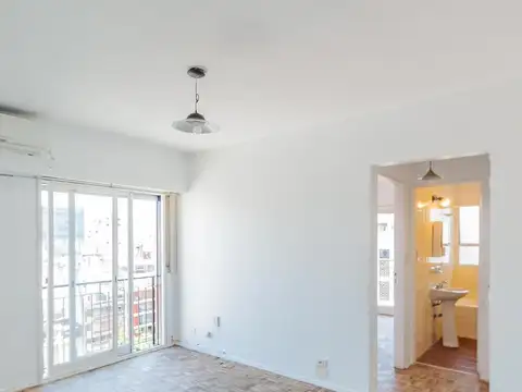 Departamento en Alquiler. Dos ambientes. Balcón. Palermo