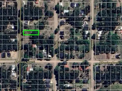 Terreno en Venta de 500,0 m2