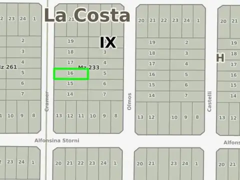 Terreno en Venta en Nueva Atlantis, USD 24.000
