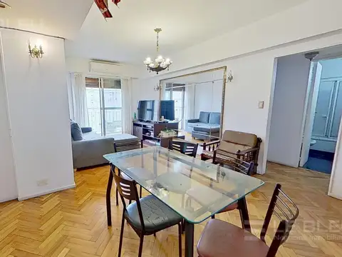 VENTA DE DPTO.4 AMB. CON BALCÓN CORRIDO