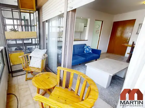 Departamento en alquiler en Martinez 2 ambientes con balcon. A metros de Av. Santa fe.
