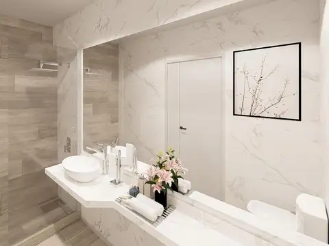 Departamento 2 ambientes con 1 baño