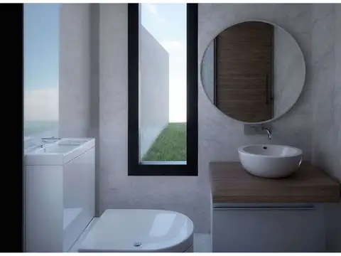 Casa 3 ambientes con 2 baños