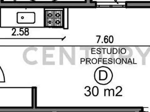 MONOAMBIENTE. IDEAL INVERSION. APTO PROFESIONAL. EN POZO. AMENITIES. SAAVEDRA.