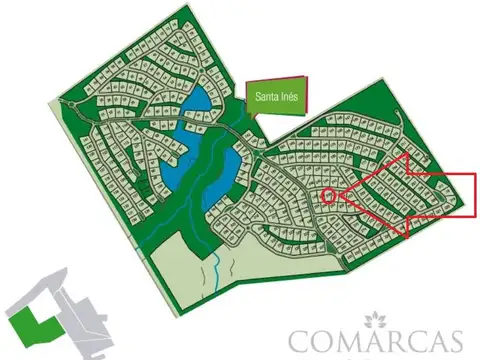Lote en venta en Comarcas de Lujan, barrio Santa Ines