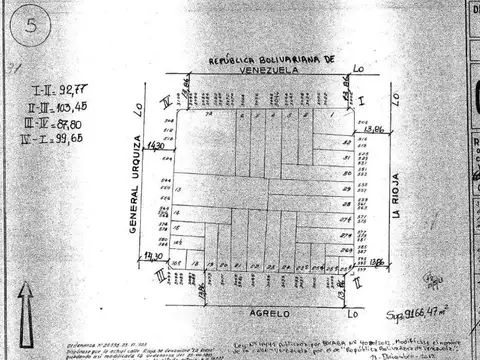 General Urquiza  al 500